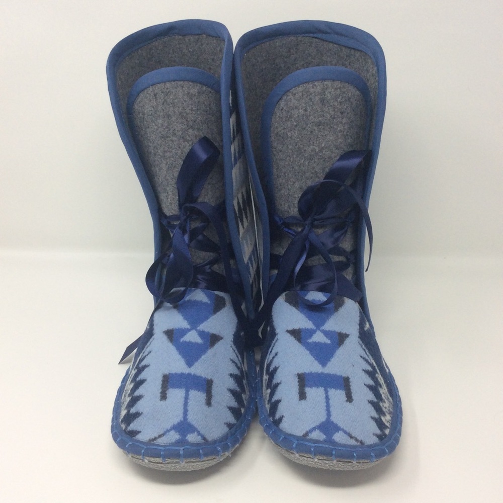 Handmade Pendleton Slippers Size 9-9.5